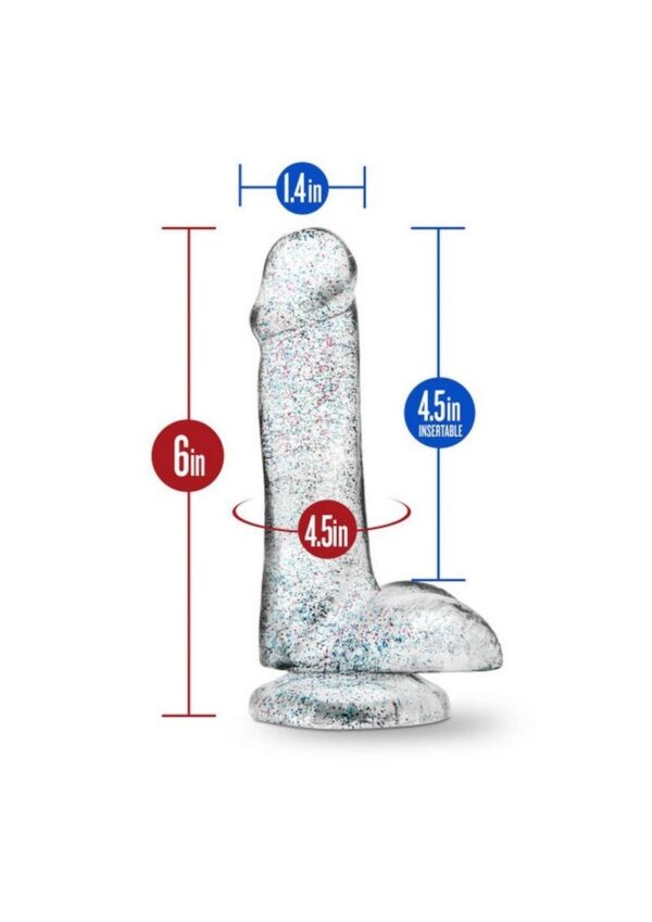 parrafins or anything else that is not safe for your body. The Glitter Cock is responsibly made by Blush Novelties