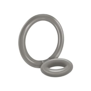 while the other ring loops around your balls for an incredible tight and urgent feel. Enjoy the unique pleasure of a double lasso! Clean up with Zero Tolerance toy cleaner and a warm water rinse.  Double loop cock ring for longer lasting