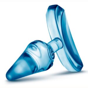 The Jolly Plug from Blush is the perfect anal toy for beginners if you`re just experimenting with your pleasure or if you have been hesitant to try anal play. This butt plug has a tapered tip for easy ion and is small enough for long-term wear and comfort during anal training. The Jolly Plug has StayPut technology for security