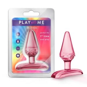 ensuring it will stay in place when you play. The flared base ensures your safety during use and the fun colors bring a little something extra to your wellness routine!2.75 Inch Length (2.25 Inch Insertable) x 1 Inch WidthSmall Size and Tapered Head - Perfect For BeginnersStayPut Technology Ensures Plug Stays Put During PlayBase Anchors Plug Safely Outside the BodyMade from TPE. Contains no Fragrances