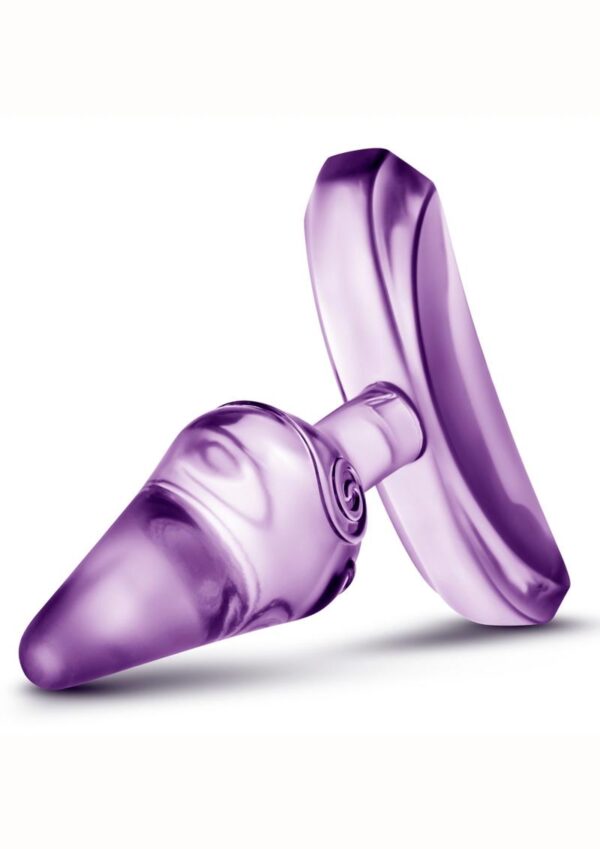 The Jolly Plug from Blush is the perfect anal toy for beginners if you`re just experimenting with your pleasure or if you have been hesitant to try anal play. This butt plug has a tapered tip for easy ion and is small enough for long-term wear and comfort during anal training. The Jolly Plug has StayPut technology for security