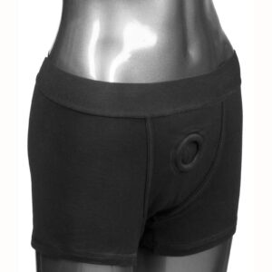 Discreet 2-panel design to accommodate dual penetration   Reinforced O-ring stretches to accommodate most packers