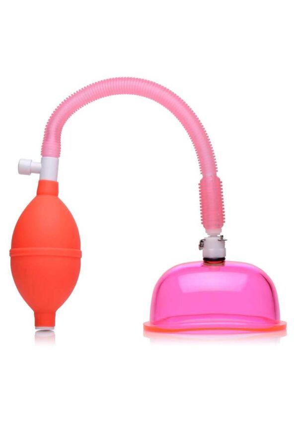 Experience new levels of titillation! With this Size Matters Vaginal Pump kit