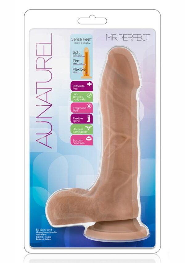 he is sized just right. Utilizing our Sensa Feel Dual Density technology he feels real to the touch. Mister Perfect also features FlexiShaft technology