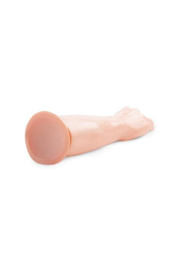 with the next penetrative challenge. This life-size replica of a human hand and the long arm that supports it features realistic details that will stretch you open and massage your depths. For your intro to fisting