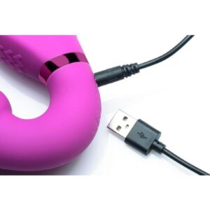 holding it with their kegel muscles or adding a harness for extra support. However