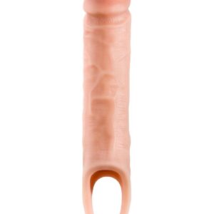 The Performance Plus 10 Inch Cock Sheath Penis Extender offers a smooth feel with it`s Ultrasilk finish. Experience a soft