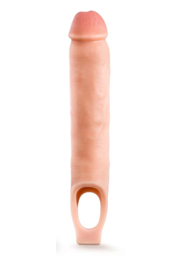 The Performance Plus 11.5 Inch Cock Sheath Penis Extender offers a smooth