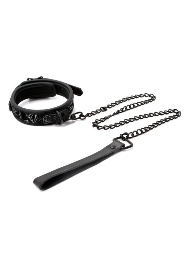 Add a spark of excitement to your play time. adjustable collar and leash. Designed for extended wear. Made of vinyl