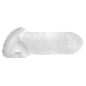 We are thrilled to introduce the new Fat Boy Ultra Fat Sheathformerly known as our super popular Fat Boy Sportbut back in sharp all new vertical storage packaging. Adds an impressive 1 girth to your cock!    Made of super soft and stretchy SilaSkin