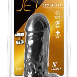 a realistic dildo that`s sized to satisfy! Destroyer`s huge thickness will stretch and fill you. The giant