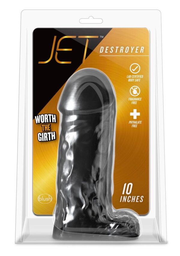 a realistic dildo that`s sized to satisfy! Destroyer`s huge thickness will stretch and fill you. The giant