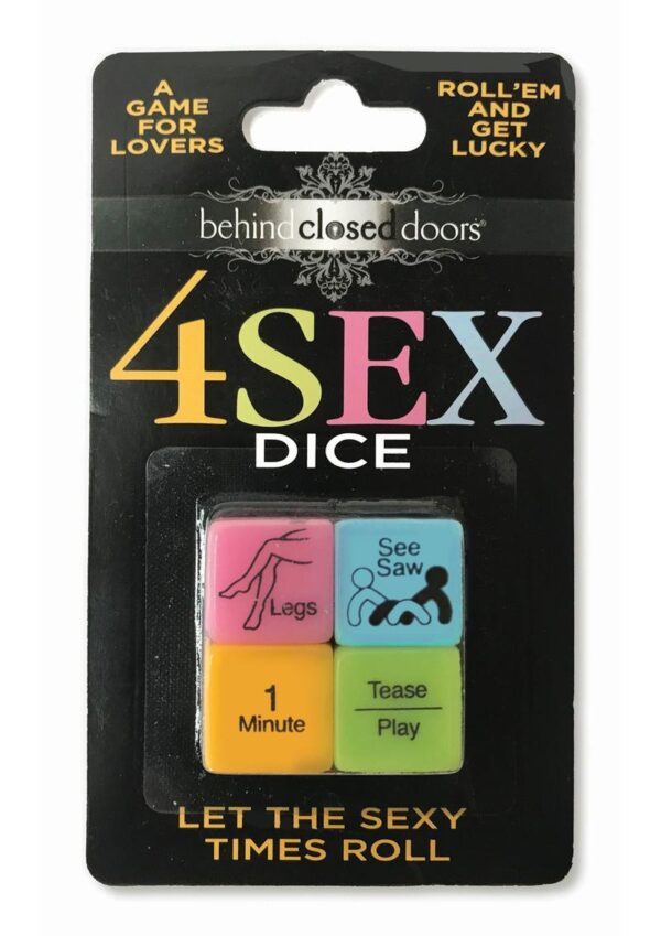Behind Closed Doors 4 Sex Dice Couples Game - Image 2
