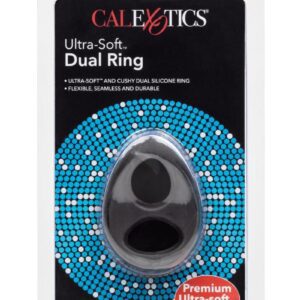 the Ultra-Soft Dual Ring will wrap you tight in pleasure with the ultra plush