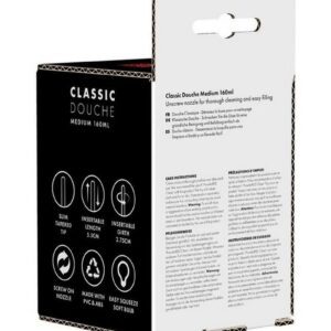 medium and large sizes in black.    Medium - 160ml