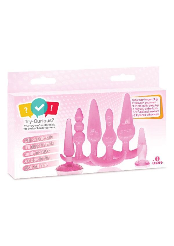 and a terrific starter-pack value!  Features:  Starter flirt-finger all the way to an advanced cone Bright florescent pink only adds to the fun Graduated sizes advance as you do Phthalate-free