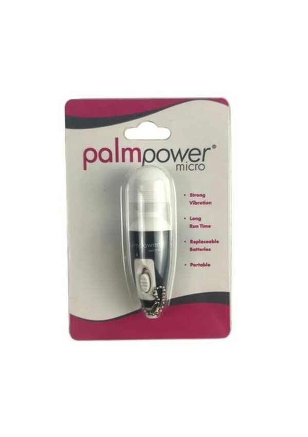 now you can take it on the go with PalmPower Micro! This fully functional vibrating massager is so compact that it fits easily in your pocket