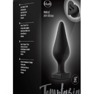 this sultry plug features a safe