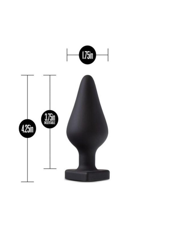 heart-shaped base. Its satin smooth finish has a buttery-soft touch that becomes slick with lube. The Spank Me Plug`s bulb delivers an above-average girth with a conical taper for easy ion. Made of 100% platinum cured silicone
