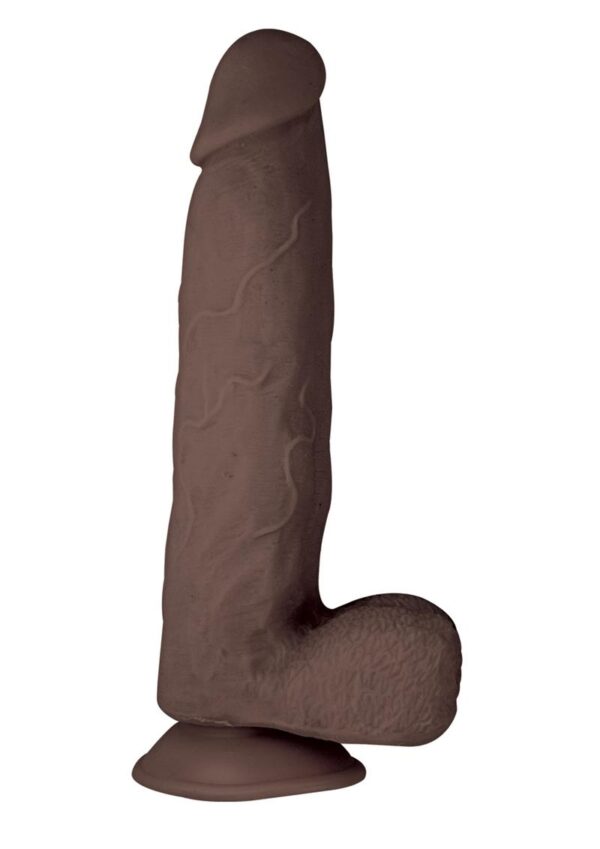 Hard inner layer and life like outer skin  Bendable  Realistic feel  Phthalates free  Waterproof  Material:  TPE with internal bendable rod      Dimensions:  Overall Length:  8.5 in.  Insertable Length:  8 in.  Diameter:  2 in.  Circumference:  6 in.