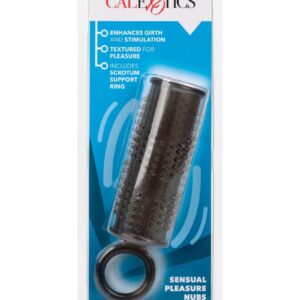 sensual pleasure nubs for added sensation      Dimensions: 4.5 x 1.5 in.  Package:  2 x 4.5 x 11.5 in.