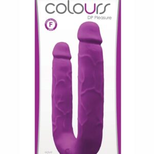 this unique and colorful dong makes double penetration fun and easy! Available in assorted colors and firmness. Suitable with all lubricants.    Product Dimensions:  7.91 x 1.38 x 3.86 in.  Package Dimensions:  10.63 x 4.76 x 1.57 in.  Insertable Dimensions:  6.1 x 1.44 and 5.51 x 1.29 in.