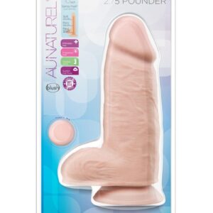 the Au Naturel 10 Inch 2.75 Pounder exists to fill and please. Its realistically tapered head will open and stretch you