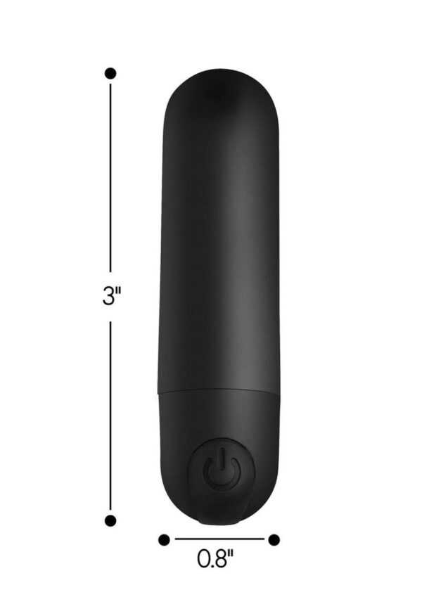and easy to clean with warm water and mild soap.This bullet is rechargeable via USB so you can Bang yourself again and again! The waterproof design enables use in the shower or bath tub for a more relaxing session. Measurements: 3 inches overall length