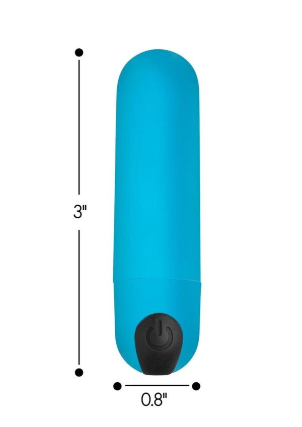 and easy to clean with warm water and mild soap.This bullet is rechargeable via USB so you can Bang yourself again and again! The waterproof design enables use in the shower or bath tub for a more relaxing session. Measurements: 3 inches overall length