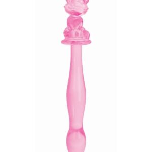 Charming full-sized glass dildos with a cute little kitty&amp;#xa0; on top What could be better than the smooth