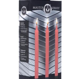 with an estimated burn time of 30 minutes.Set contains 3 candles.Measurements: height 7 inches