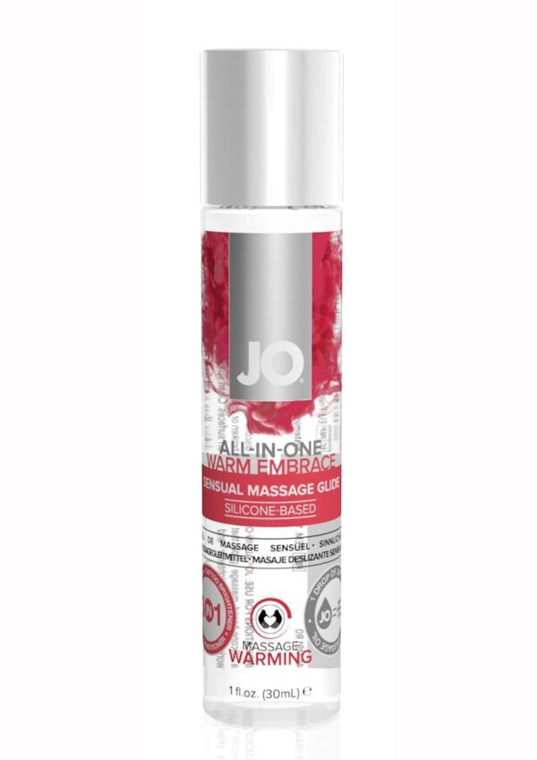this product collection provides an amazing touch sensation. The silky smooth glide makes it the perfect partner for an almost effortless full-body massage experience. A little goes a long way!    WARM EMBRACE - For a relaxing full body experience    Dimethicone
