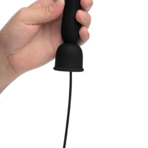 body safe silicone so you can play with peace of mind.Vibrates with 3 speeds and 13 patterns controlled via the power button on the base of the handle. Recharges via USB