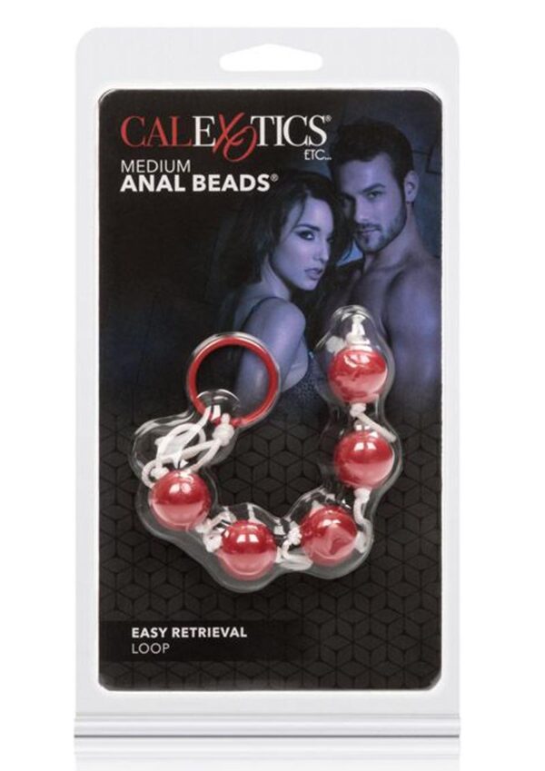 Medium Anal Beads - Blue - Image 2