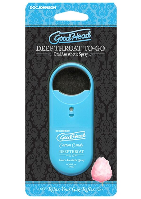 flavorful spray in a convenient travel size is formulated for minimal medicinal taste and maximum effect in a variety of mouthwatering flavors.   Delicious Throat Desensitizer Helps Reduce Gag Reflex and Discomfort Convenient Travel Size Loop Prevents Accidental Spraying and Easily Attaches to Key Ring Easy-to-Use Spray Container Fine Mist Coats Throat Freshens Breath No Parabens or Sugar Proudly Made in America