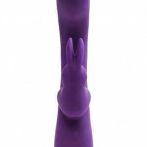 boasts 10 powerful functions with a simple touch of the remote. Giddy-up girls and take a ride you`ll never forget.  PRODUCT FEATURES  2 powerful motors 12 + 12 vibration modes One button easy control Extremely quiet Velvety smooth silicone Rechargeable (USB cable included) Flexible arm Submersible Travel lock feature Running time:  1 hour   Dimensions: Height:  7.28 in. Max Diameter:  1.25 in.