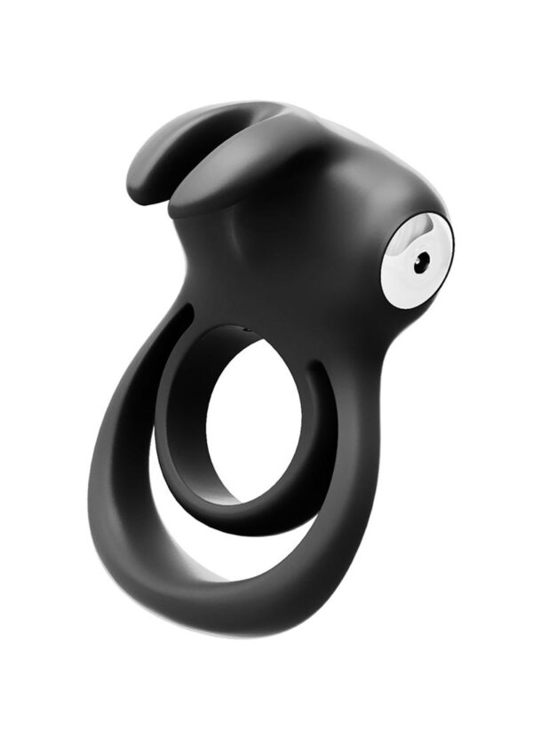 Thunder Bunny rechargeable vibrating ring hops into action with its super powerful motor and 10 vibration modes. Designed to help him stay harder