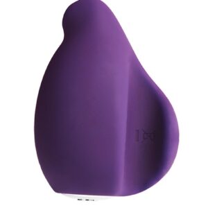 YUMI rechargeable finger vibe boasts 10 extremely powerful vibration modes. This uniquely designed vibrator lends itself to effortless control as it easily fits between your index and middle fingers. The silky smooth silicone and nub tip allows you to pinpoint all your pleasure zones as you tease and please your hot spots. Whisper quiet and completely submersible