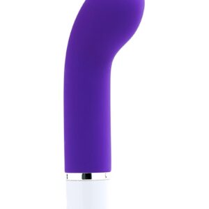 geeandtrade; Mini Vibe tickles and delights your G-spot. The perfectly curved form and silky smooth silicone is designed to provide women with targeted and deeply satisfying pleasures.   Perfectly curved head to target the G-spot Flexible silicone body that bends with the body`s natural contours Waterproof seal Vibration Modes:  10 Requires 1 AAA battery