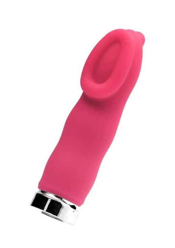 LUV plus is completely submersible.  PRODUCT FEATURES  Extremely powerful motor Rechargeable (USB cable included) 10 vibration modes One button easy control Extremely quiet Velvety smooth silicone Designed for an easy ion Submersible Running time:  2 hours   Dimensions: Height:  4.52 in. Max Diameter: 1.81 in.
