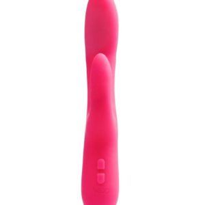while the uniquely designed flexible tickler and nub tip with its 12 vibrating functions will tease and tantalize your clitoris. Completely submersible