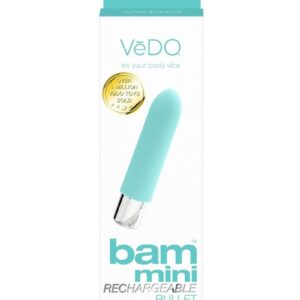 bam Mini Rechargeable Bullet packs one helluva punch with 10 supercharged vibration modes. Sleek and sexy