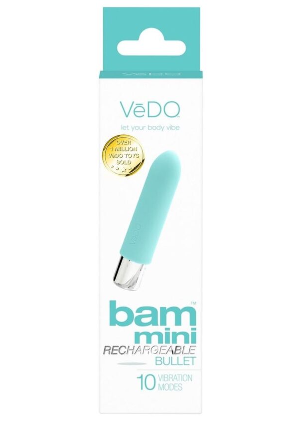 bam Mini Rechargeable Bullet packs one helluva punch with 10 supercharged vibration modes. Sleek and sexy