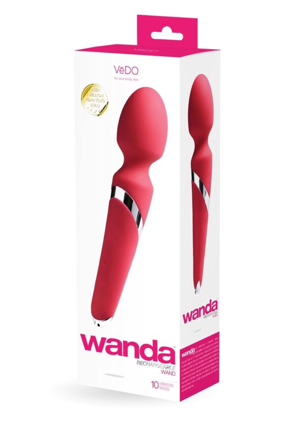 boasting 10 mind blowing vibration modes. The thin handle fits perfectly in your hand which allows the flexible head to glide effortlessly over your body wherever your erogenous zones crave pleasure or you need tension relief. Made from silky smooth silicone
