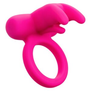 The Silicone Rechargeable Triple Clit Flicker mixes 7 intense functions of vibration with a flickering and tickling package for double the knee-shaking pleasure. The stimulator ring is great for beginners looking to spice things up or erotic experts looking to add intense pleasure to their arsenal.The plush body-safe Silicone ring works to improve stamina and girth to make your lover moan for more