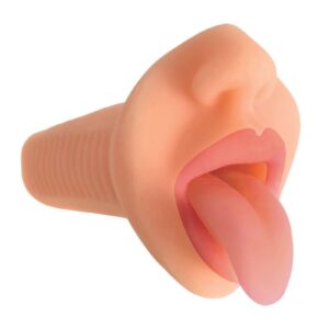 Stick your shaft into an eager mouth whenever you want! Courtney always has her pretty lips parted and her tongue out
