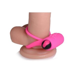 pleasuring yourself and your partner with an added layer of pleasure to your usual sexy routine. Make use of the included remote controller and change things up on the fly to keep things fresh!This sultry ring is made with premium