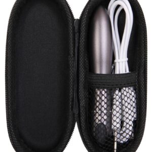 cable included  andnbsp; andnbsp; andnbsp; andnbsp; andnbsp; Bulletandnbsp; andnbsp;CaseHeight: 3.6andnbsp; andnbsp;4.56Depth: .85andnbsp; andnbsp;1.48Width: .85andnbsp; andnbsp;2.46