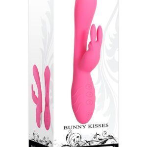 delivering you a body-melting double O!Customize the speed or pattern of each motor with separate buttons on the easy-to-use control panel and get cozy in the bath or shower as this vibe is completely water submersible.Clean with Evolved Toy Cleaner and a warm water rinse.Recharge with the included USB cable.  Rechargeable dual stimulation rabbit vibrator Two powerful motors