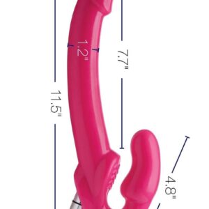 and enjoy the sight of your new personal shaft of pleasure! This extra large shaft is designed to be held up and supported with the help of your kegel muscles. The vaginal bulb stimulates the wearer`s g-spot with every thrust